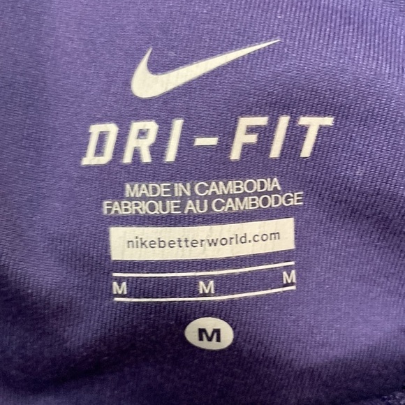 NIKE  DRI-FIT Training Shorts-Purple Medium - Picture 8 of 11